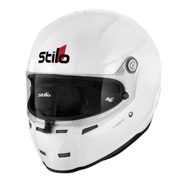 White Stilo racing helmet on a white background